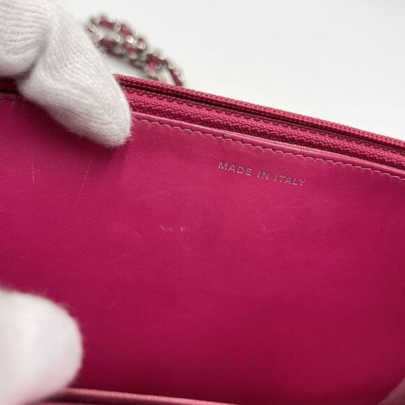 Chanel Chain Wallet Women's Shoulder Bag Coco Mark Crossbody Wallet Chanel - Picture 11 of 16